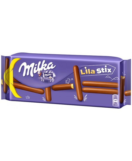 Sausainiai MILKA, Lila Stix, 112 g