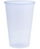 Skaidrios, ekologiškos stiklinės skirtos gėrimams iki +40°C, 300 ml, 50 vnt.
