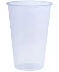 Skaidrios, ekologiškos stiklinės skirtos gėrimams iki +40°C. 300 ml, 50 vnt.