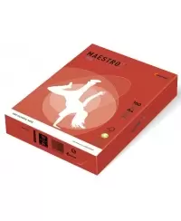 Spalvotas popierius MAESTRO COLOR, 160g/m2, A4, 250 lapų, aguonos raudona (Coral Red)