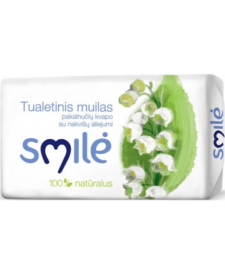 Tualetinis muilas SMILĖ, pakalnučių kvapo, 100 g Tualetinis muilas SMILĖ, pakalnučių kvapo, 100 g