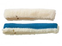 Langų valymo šluostė su abrazyvu, 45 cm laikikliui
