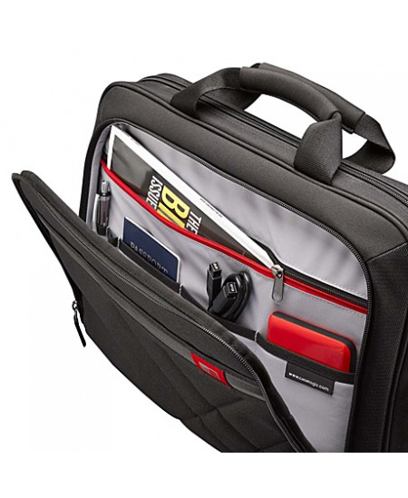 Case Logic DLC115 Fits up to size 15 ", Black, Shoulder strap, Messenger - Briefcase