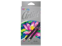 Spalvoti pieštukai COLORINO Artist, 12 spalvų