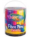 Flomasteriai COLORINO, 12 spalvų, 96 vnt.