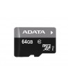 ADATA Premier UHS-I 64 GB, MicroSDXC, Flash memory class 10, Adapter