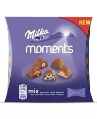 Saldainių dėžutė MILKA Moments MIX, 97g