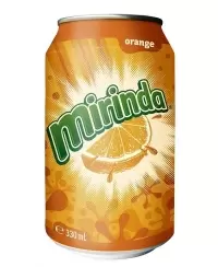 Gazuotas gėrimas MIRINDA Orange, 0,33 l, skardinė D