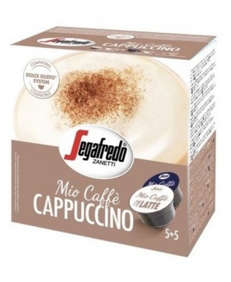 Kavos kapsulės SEGAFREDO Cappuccino, 10 vnt Kavos kapsulės SEGAFREDO Cappuccino, 10 vnt