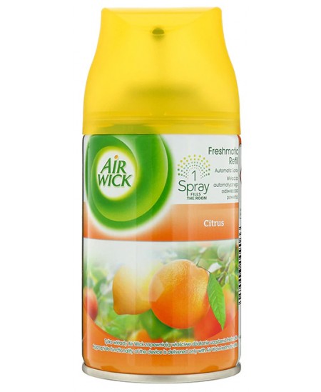 Automatinio oro gaiviklio užpildas AIR WICK FRESH MATIC REFILL CITRUS, citrinų kvapo, 250 ml