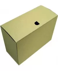 Archyvinė dėžė SM-LT, 330x155x270 mm, storo kartono, ruda