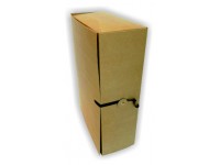 Archyvinė dėžutė su raišteliais SM-LT, 320x235x100 mm, ruda