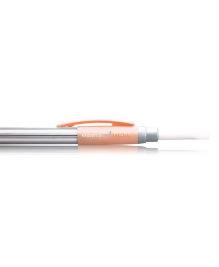 Automatinis pieštukas su trintuku MILAN PL1 SILVER, 0.5 mm