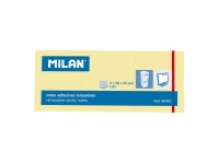 Lipnūs lapeliai MILAN, 38 x 50 mm, 300 lapelių, geltoni