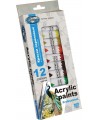 Akrilinių dažų rinkinys CENTRUM 12 sp., 12 ml.