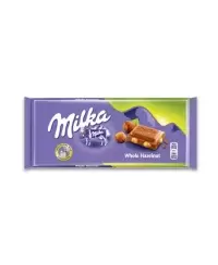 Šokoladas MILKA Whole Hazelnut, 100g