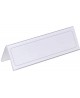 Pastatomos vardinės stalo kortelės DURABLE, 61/122 x 210 mm, 1 vnt