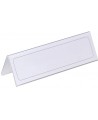 Pastatomos vardinės stalo kortelės DURABLE, 61/122 x 210 mm, 1 vnt
