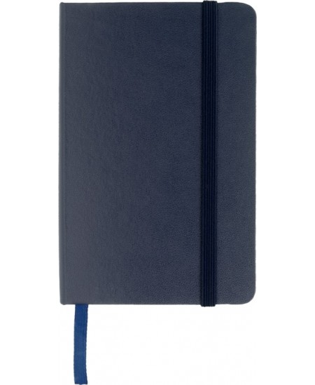 Užrašų knygelė JOURNAL BOOKS su gumele, A6, linija, mėlyna