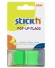 Lipnūs indeksai STICK´N, 25x45 mm, žali, 50 vnt.