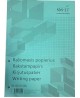 Rašomasis popierius SM-LT, A4, langeliais, su skylutėmis, 50 lapų