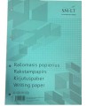 Rašomasis popierius SM-LT, A4, langeliais, su skylutėmis, 50 lapų