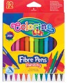 Flomasteriai COLORINO, 12 spalvų