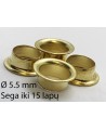 Kniedės, 5.5 mm, sega iki 15 lapų, 1000 vnt.
