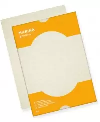 Dekoratyvinis popierius MARMOR MARINA, A4, 90 g/m2, 50 lapų, Conchiglia