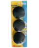 Magnetai ARGO, 50mm, juodi, 3 vnt.