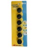 Magnetai ARGO, 20mm juodi, 6 vnt.