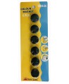 Magnetai ARGO 20mm 6vnt., juodi