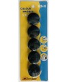 Magnetai ARGO 30mm 5vnt., juodi