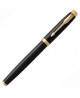 Plunksnakotis PARKER IM, juodas lakuotas korpusas su aukso spalvos detalėmis