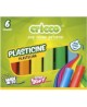 Plastilinas CRICCO, 6 spalvų