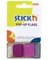 Lipnūs indeksai STICK´N, 25x45 mm, violetiniai, 50 vnt.