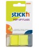 Lipnūs indeksai STICK´N, 25x45 mm, geltoni, 50 vnt.