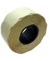 Kainų etiketės 26x16mm, su bangele, 1000vnt., baltos sp.