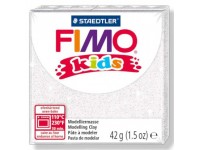 Polimerinis molis vaikams FIMO, blizgios baltos spalvos, 42 g