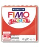 Polimerinis molis vaikams FIMO, raudonos spalvos, 42 g