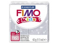 Polimerinis molis vaikams FIMO, blizgios pilkos spalvos, 42 g