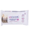 Drėgnos antibakterinės servetėlės CLEANIC, 40 vnt.