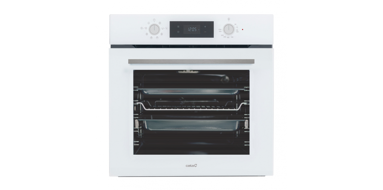 CATA Oven MDS 7208 WH 72 L, Multifunctional, AquaSmart, Touch/Push pull  knobs, Height 59.5 cm, Width 59.5 cm, White - Oliver.lt
