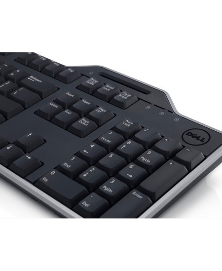Klaviatūra Dell KB813 Smartcard, laidinė, EN