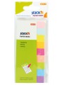 Lipnūs indeksai STICK´N, 12 x 50 mm, įvairių spalvų, 9 x 50 vnt.