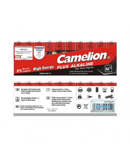 Camelion LR6-SP10 AA/LR6, 2700 mAh, Plus Alkaline, 240 pc(s)