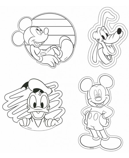 Magnetukų kūrybinis rinkinys COLORINO Disney "Peliukas Mikis"