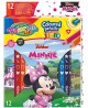 Spalvoti pieštukai COLORINO Disney "Pelytė Minė" JUMBO, tribriauniai, su drožtuku, 12 spalvų