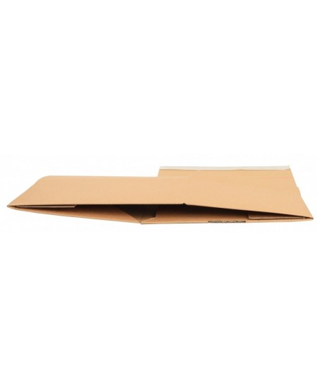 Siuntų dėžė su lipnia juostele, 285x190x95 mm (tinka M dydžio paštomatams), rudos spalvos,  1 vnt.