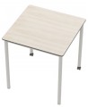 Mokyklinis stalas FLEXUS 80 x 80 cm, aukštis - 64 cm